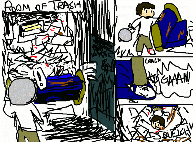 Room of trash